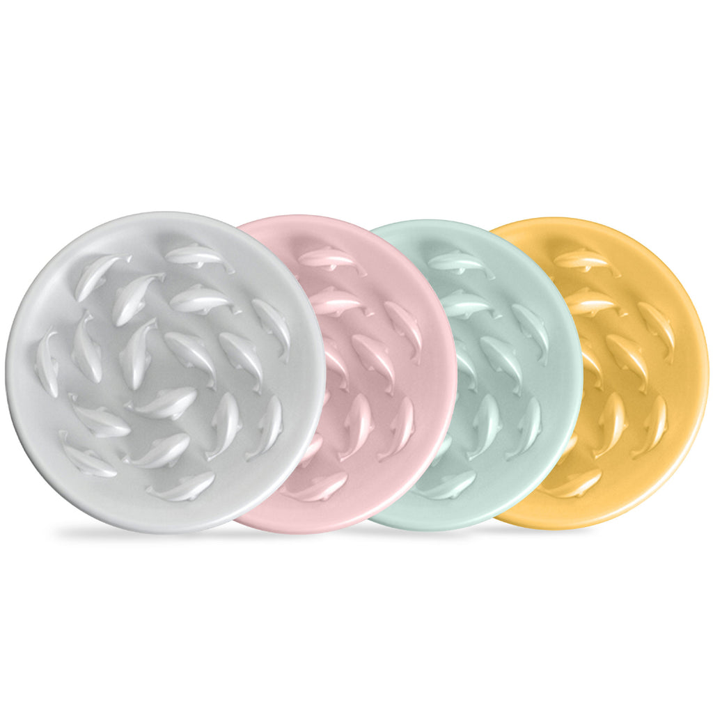 Dogs And Cats Slow Feeding Bowl Pet Bowl Cat Slow Tableware Feeder