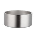 Stainless Steel Dog Bowl Inside And Outside 304 With Silica Gel Pad