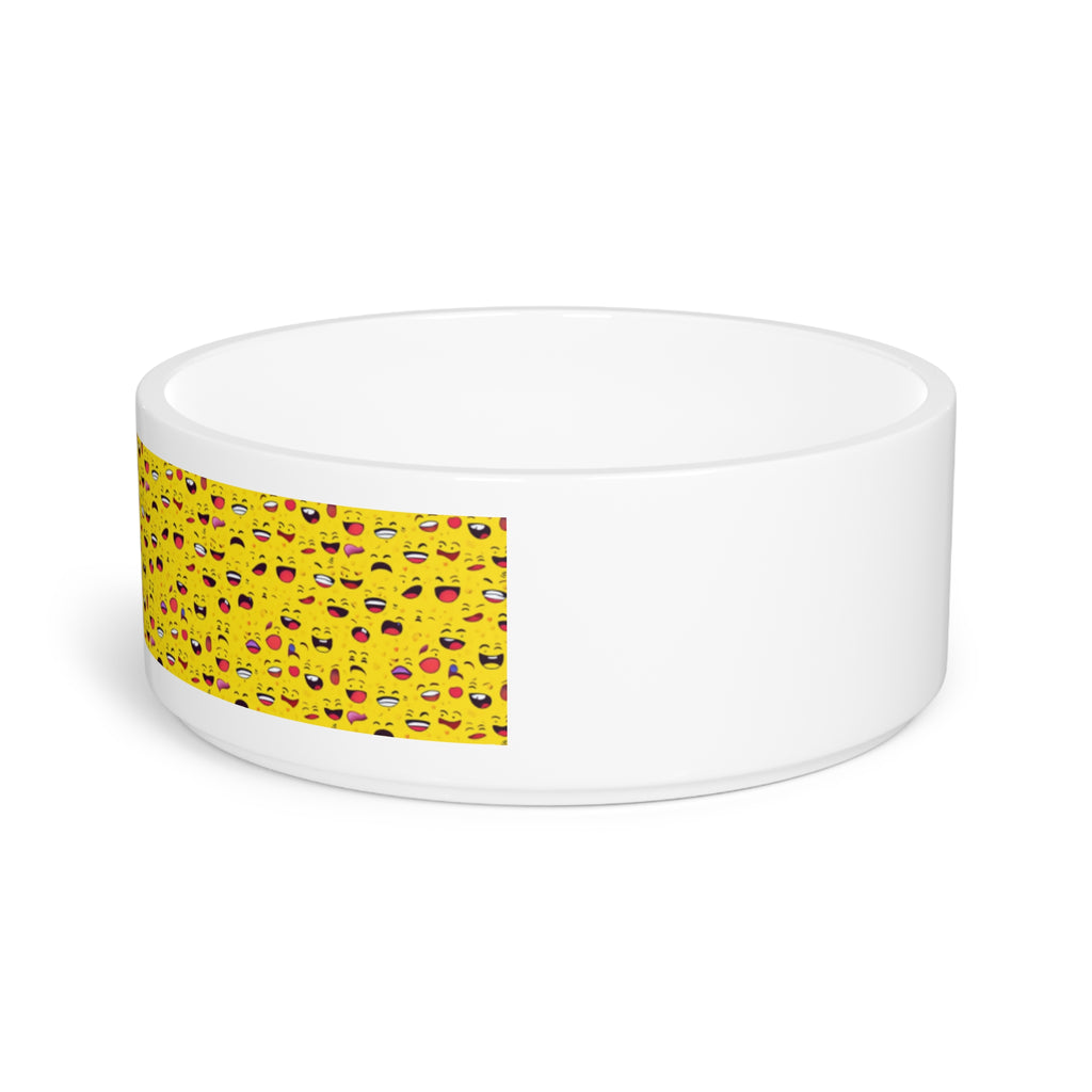 Sonrisas infinitas: Un mar de caras sonrientes - Pet Bowl