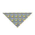 Motif soleils souriants dans un ciel pluvieux - Bandana pour animaux de compagnie Pet Zen