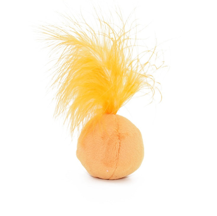 Vocal catnip cat claw toy ball