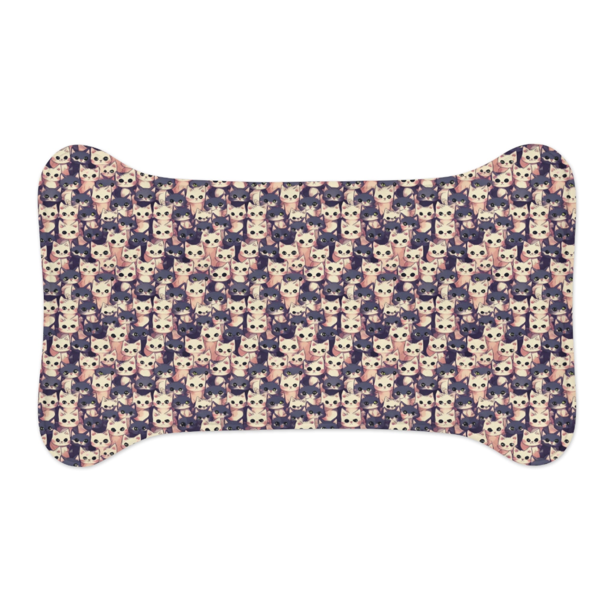 Endless Kittens in Pastel Parade - Pet Feeding Mat Pet Ze