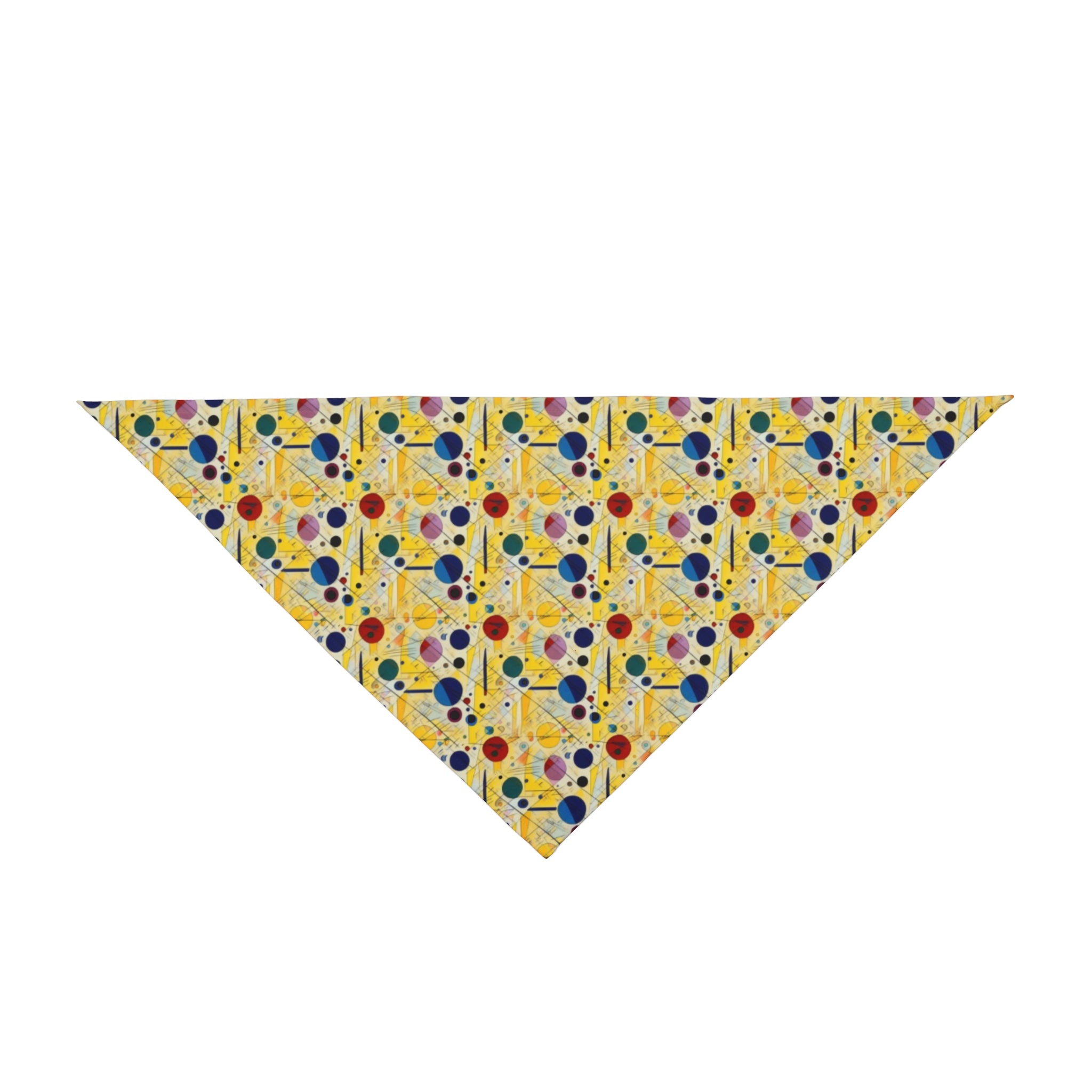 Geometría iluminada por el sol: Órbitas y líneas en movimiento repetitivo - Pet Bandana Pet Zen
