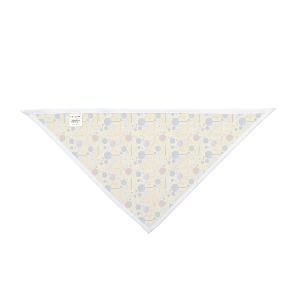 Geometría iluminada por el sol: Órbitas y líneas en movimiento repetitivo - Pet Bandana Pet Zen