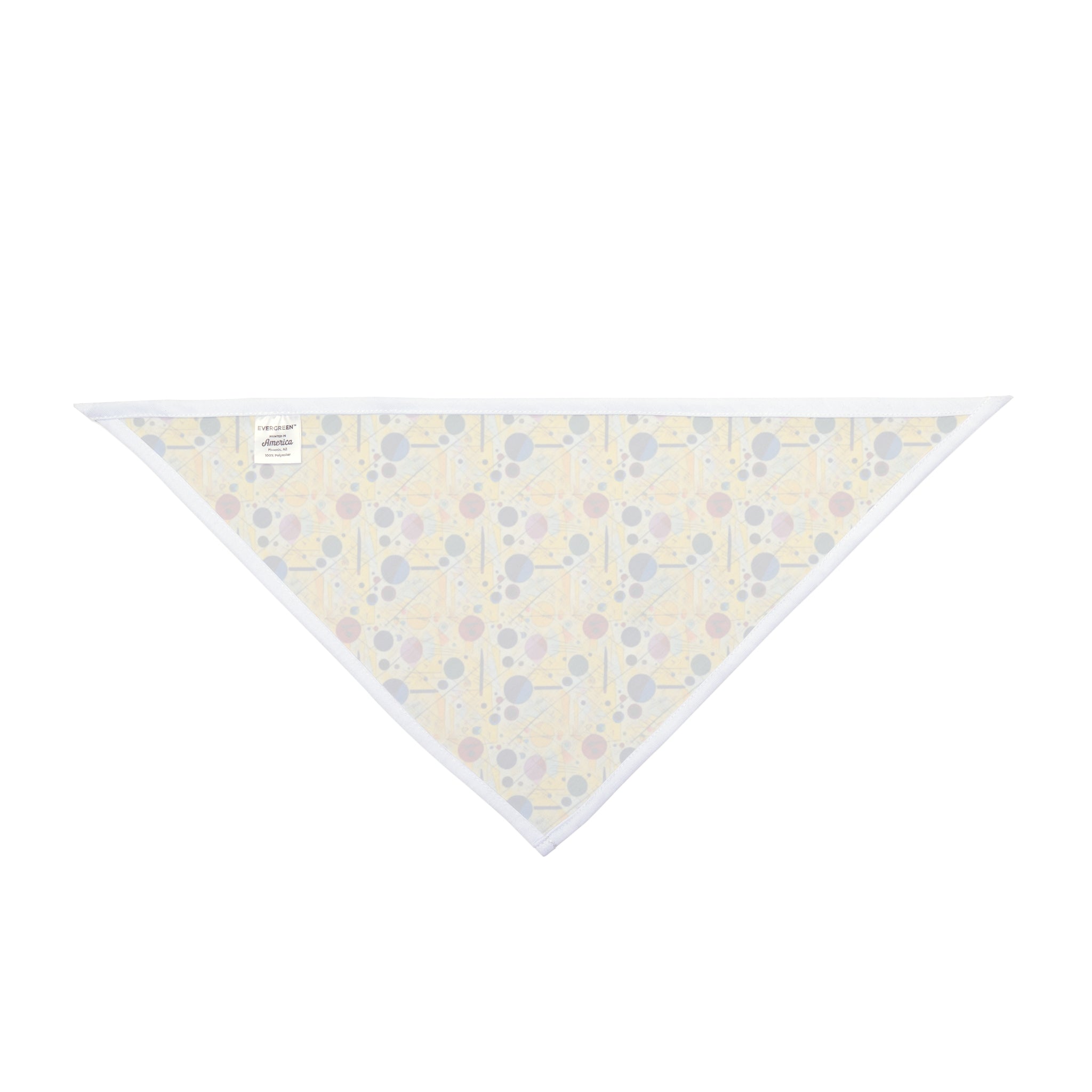 Geometría iluminada por el sol: Órbitas y líneas en movimiento repetitivo - Pet Bandana Pet Zen