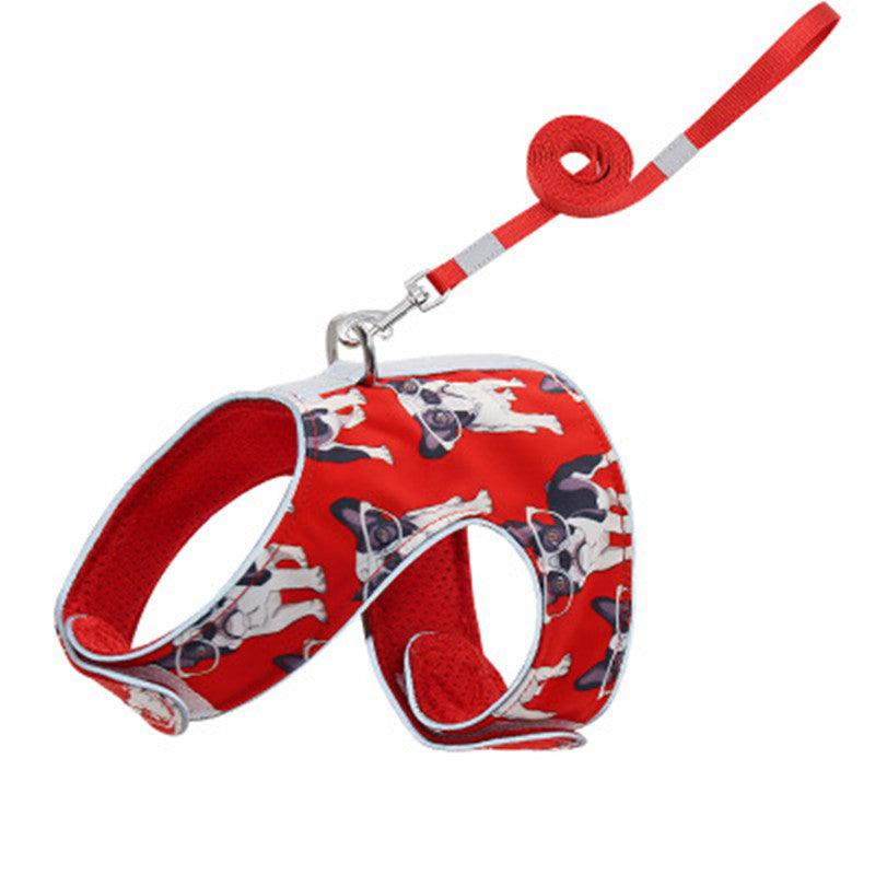 Reflective anti-stroke cat walking rope