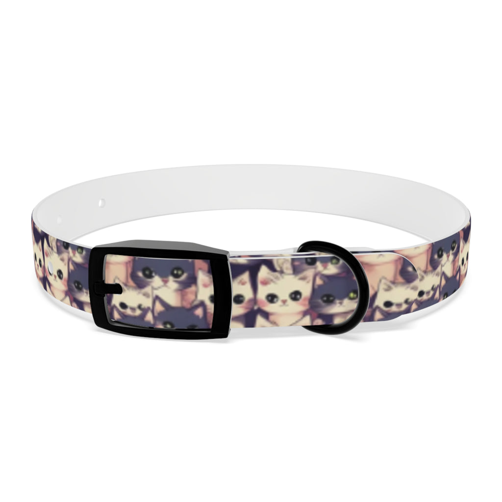 Des chatons à l'infini dans un défilé pastel - Collier pour animaux Pet Zen