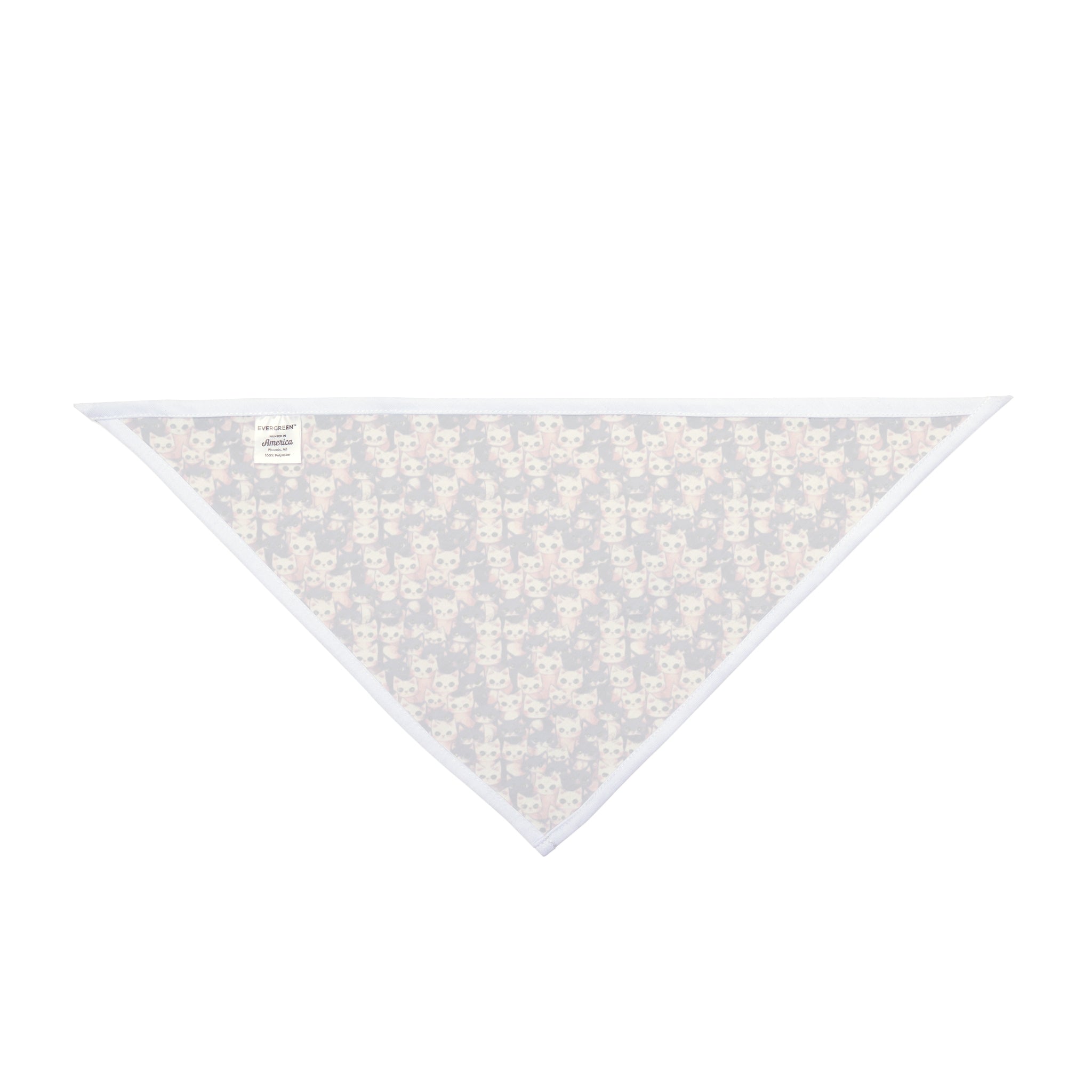 Des chatons à l'infini dans un défilé pastel - Bandana pour animaux de compagnie Pet Zen