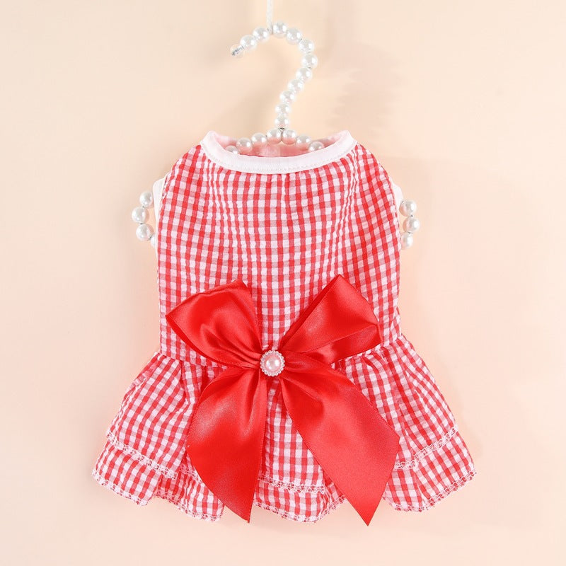 Pet-friendly Striped Fresh-layered Cake Skirt