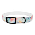 Tejido de píxeles pastel en armonía diagonal - Collar para mascotas Pet Zen