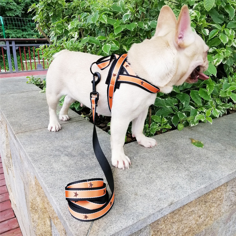 New XINGX Pattern Pet's Chest-back