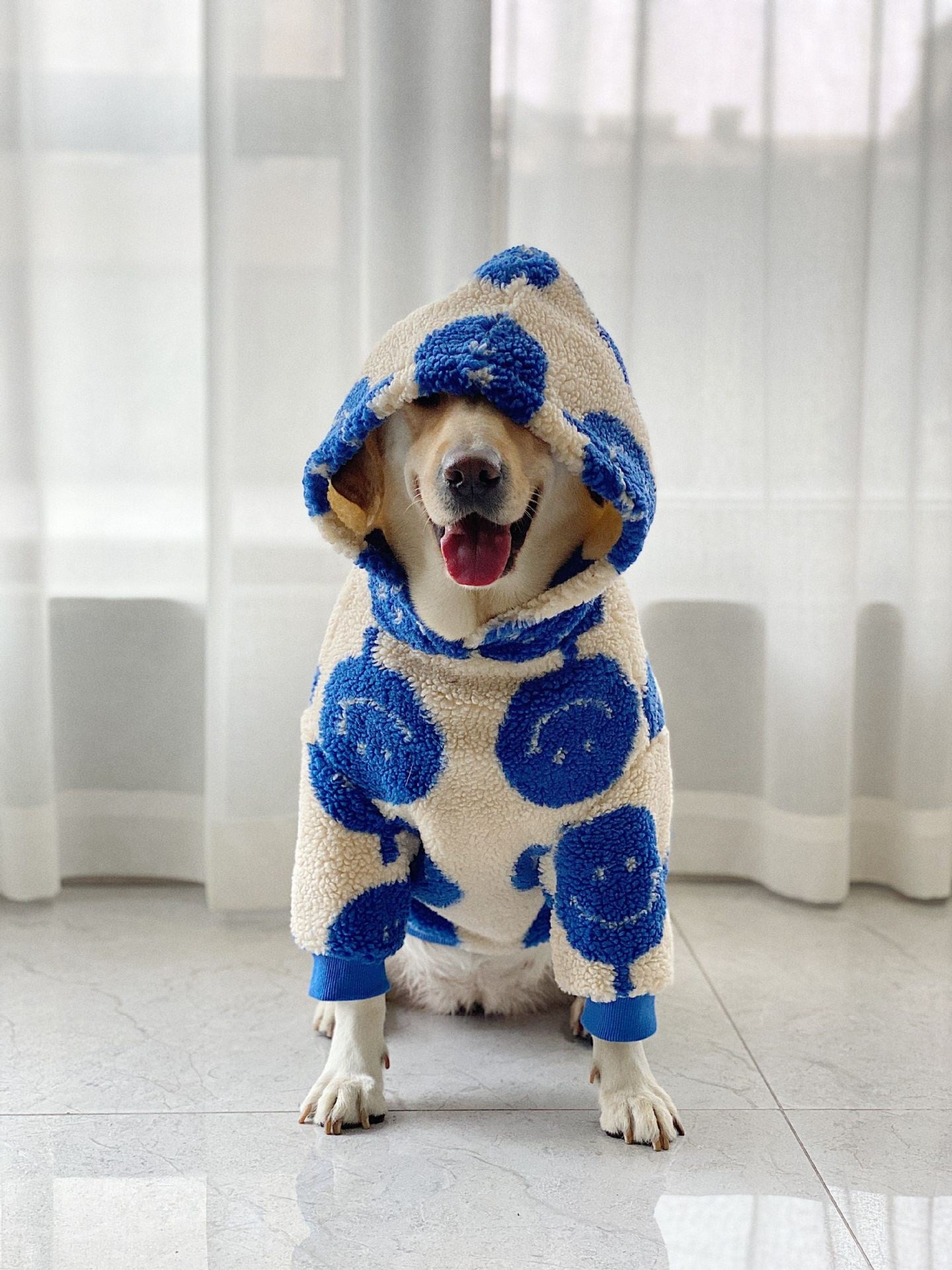 Stylish Extra-thick Warm Clothing For Large Dogs