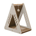 Multi-functional Corrugated Cardboard Scratching Board Cat Nest Climbing Frame