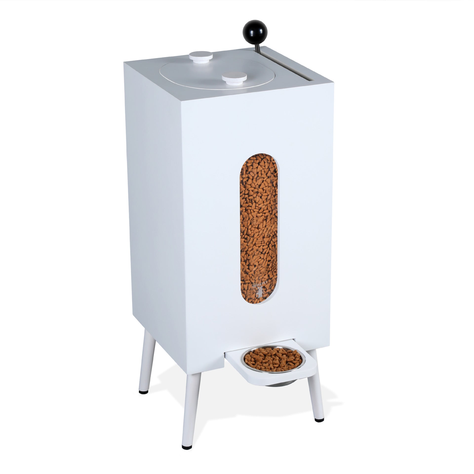 Wooden Pet Feeder Large Capacity