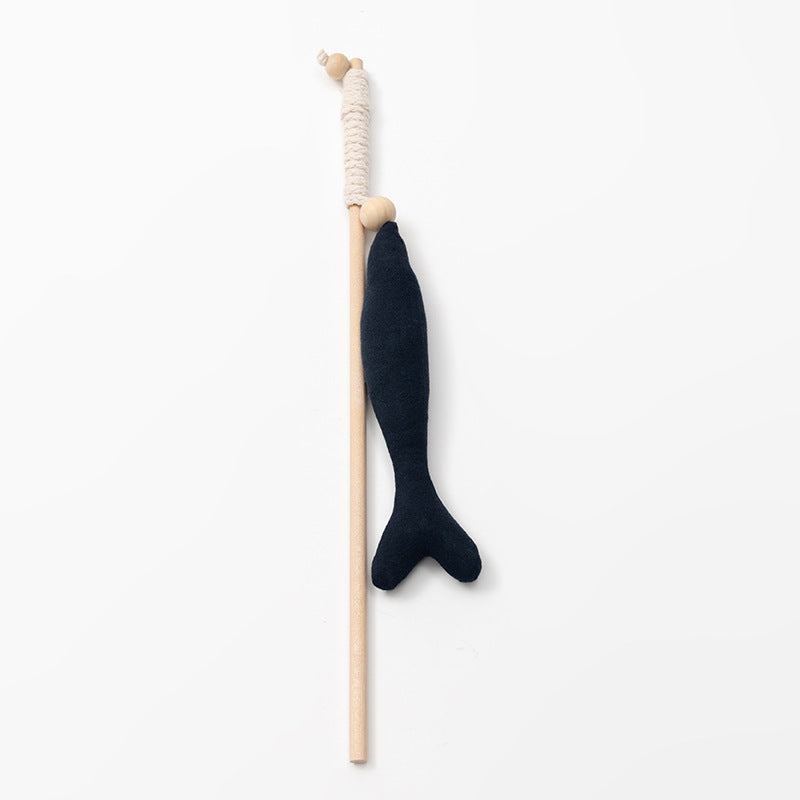 Fish rod funny cat stick
