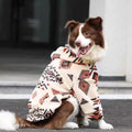 Thick Warm Arctic Fleece Winter Coat For Large Dogs