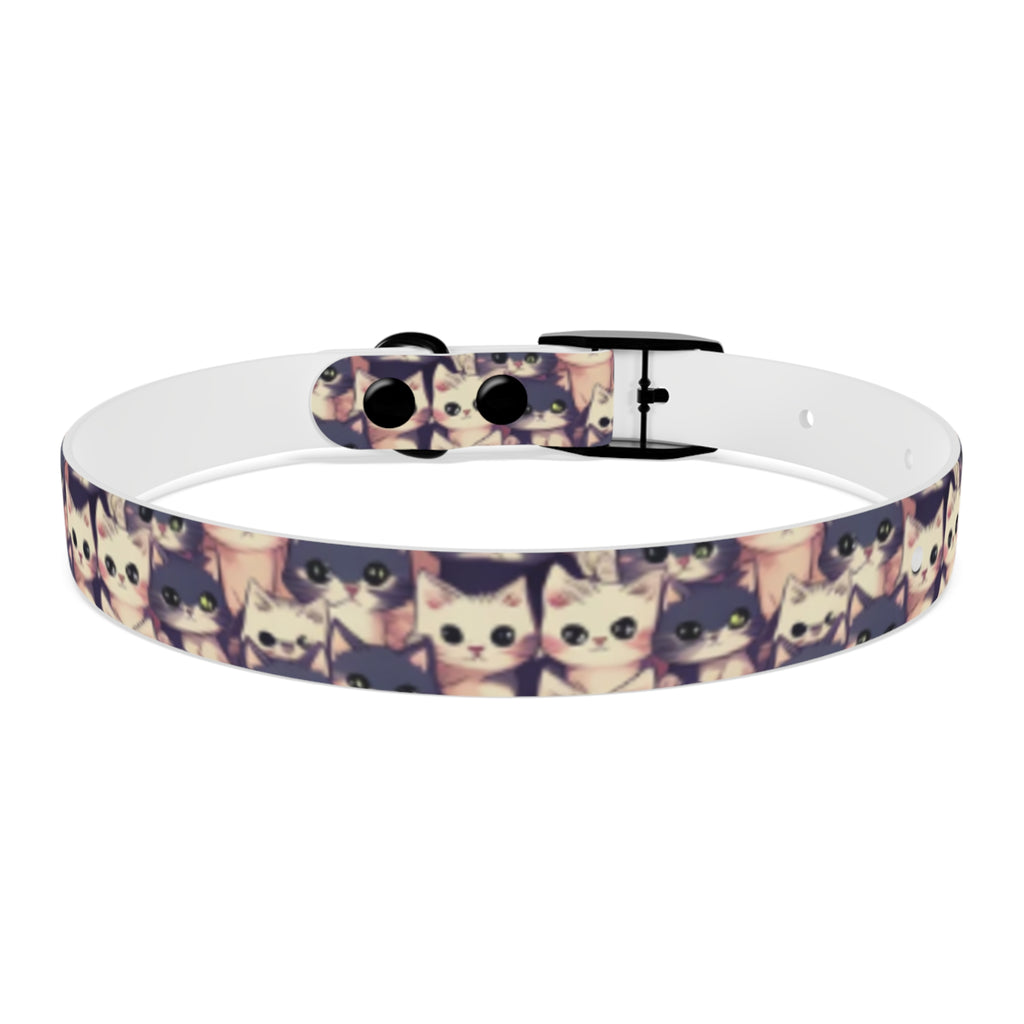 Des chatons à l'infini dans un défilé pastel - Collier pour animaux Pet Zen