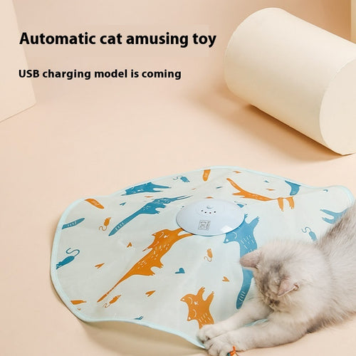Cat Toy Cat Teaser Self-Hi Turntable Electric Toy
