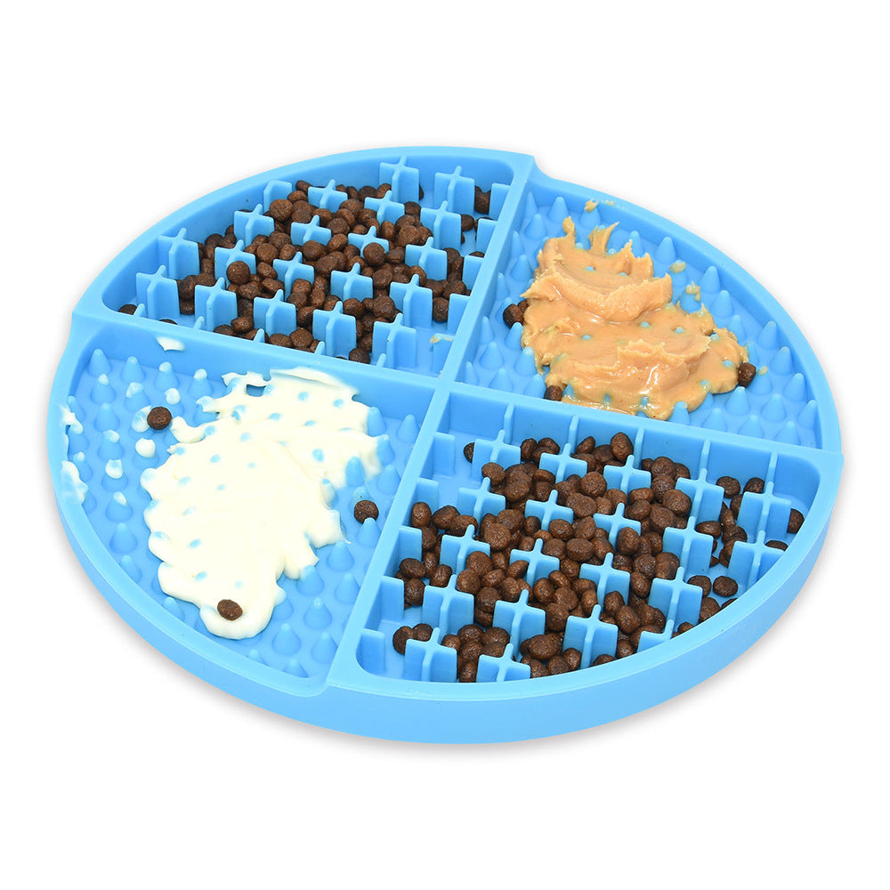 Silicone Pet Slow Food Mat Strong Suction Cup