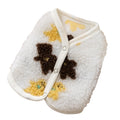 Simple Dog Clothes For Autumn And Winter, Bear Warm Fleece Jackets, Sweaters, Vests, Teddy Cat Two-legged Coats, Pet Clothes