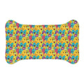 Giggle Crowd of Rainbow Blob Critters - Pet Feeding Mat Pet Ze