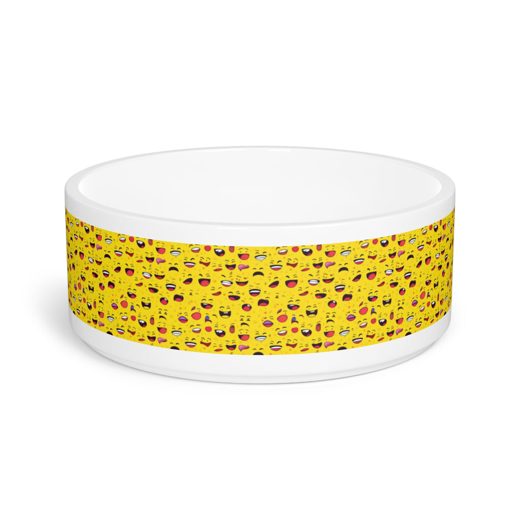 Sonrisas infinitas: Un mar de caras sonrientes - Pet Bowl