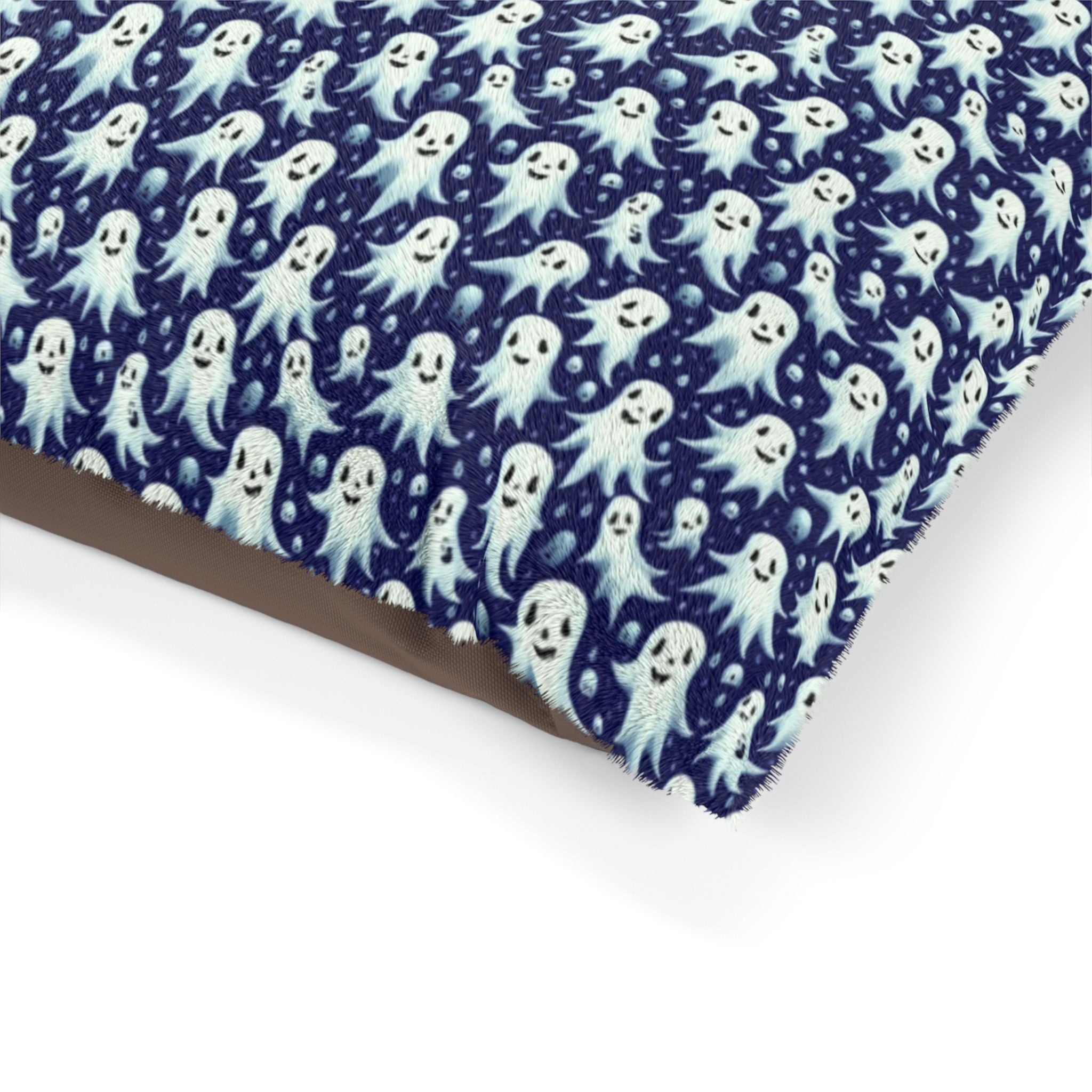 Travesuras de Medianoche: Patrón de Mil Fantasmas Amistosos - Cama para Mascotas Pet Zen