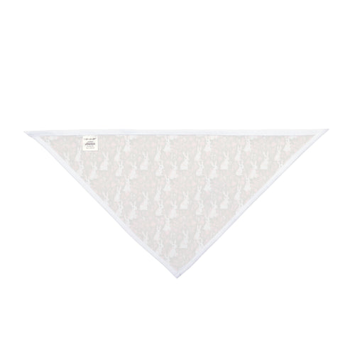 Blushing Meadow Bunny Parade Pattern - Pet Bandana Pet Zen