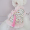 Chinese-style Tasseled Pet Clothing For Fall And Winter