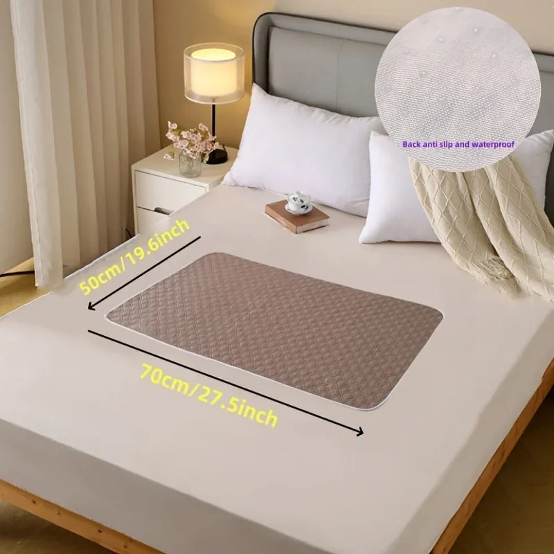 Alèses lavables pour l'incontinence (personnes âgées et animaux) – Tapis de protection de lit imperméables, idéaux pour les menstruations et l'usage domestique, plusieurs tailles