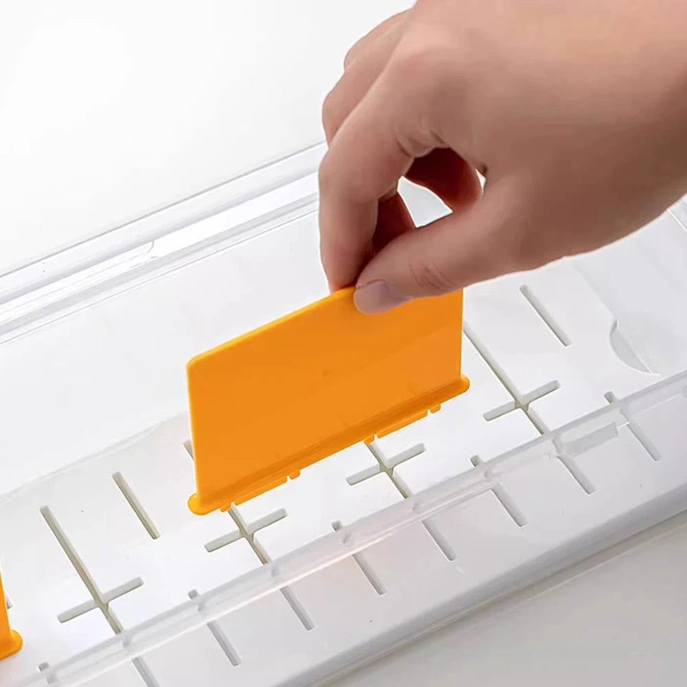 1PC Transparent Clamshell Storage Box Game Cards Card Storage Box Portable Board Game Plastic Box Organizer Box