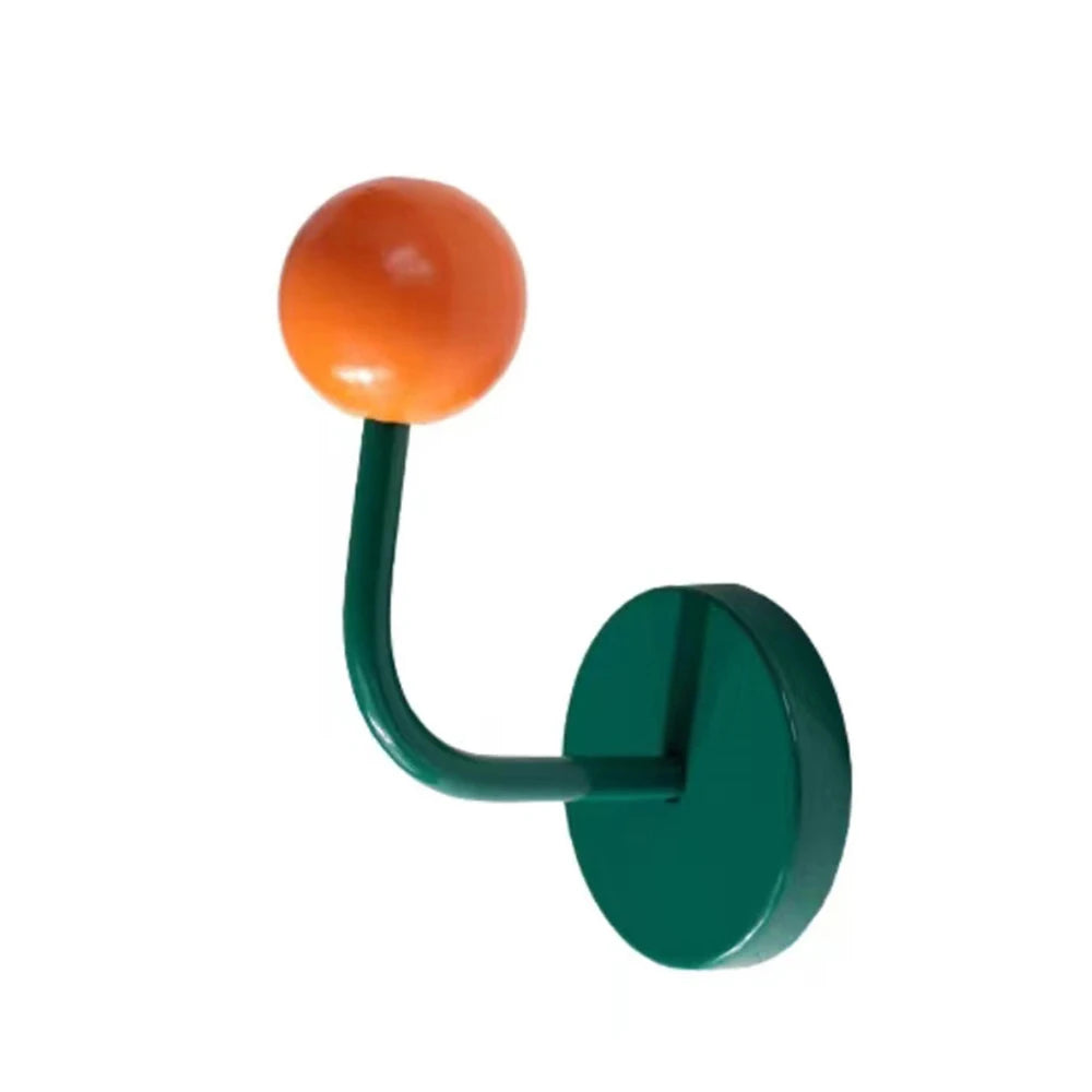 1PC Color Creative Magnetic Hook No Punch Magnetic Hook Kitchen Bathroom Door Refrigerator Strong Traceless Decoration