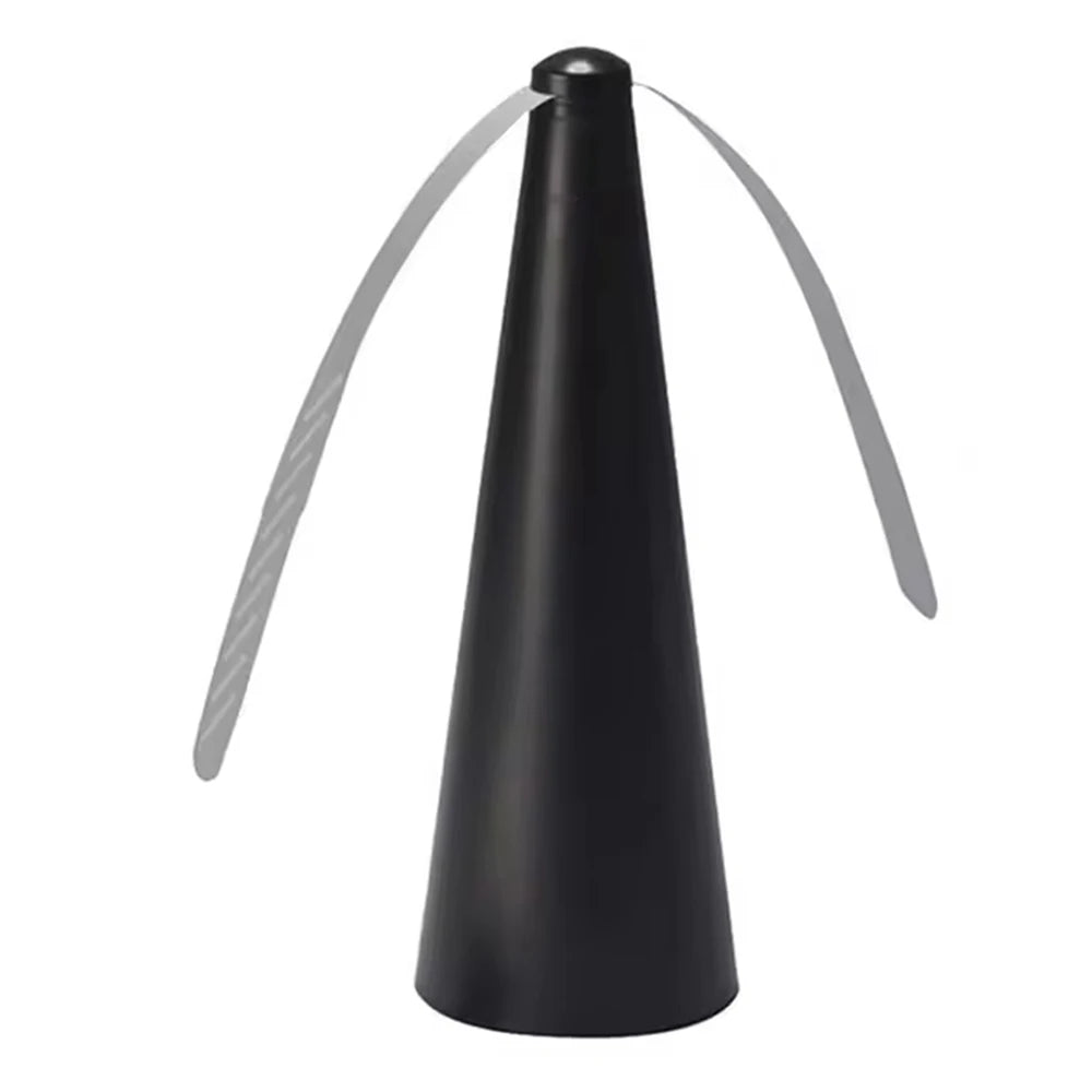 1PC Indoor and outdoor household automatic fly trap, battery fly fan, multifunctional fly repellent