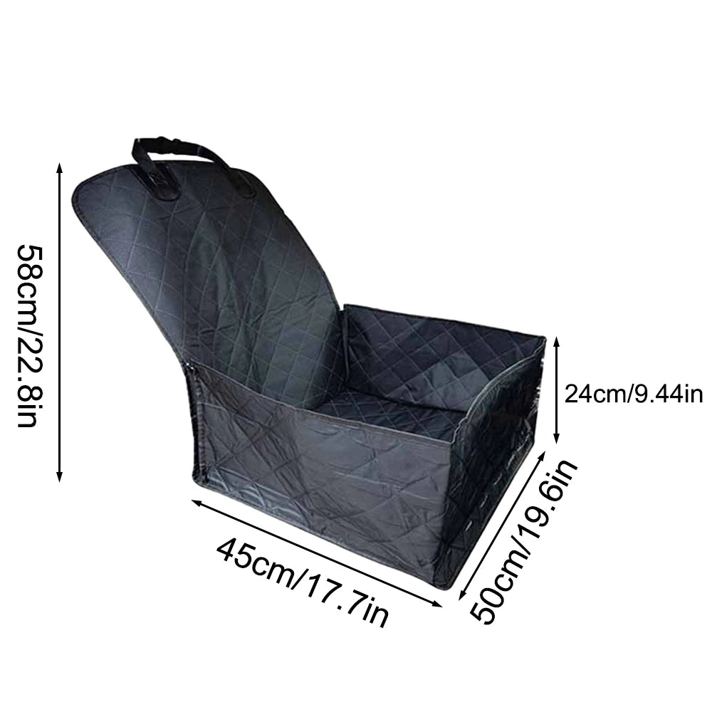 1PC Winter Oxford Cloth Pet Dog Mat, Front Passenger Car Pet Mat, Cat And Dog Seat Mat, Stain-Resistant And Washable Pet Mat