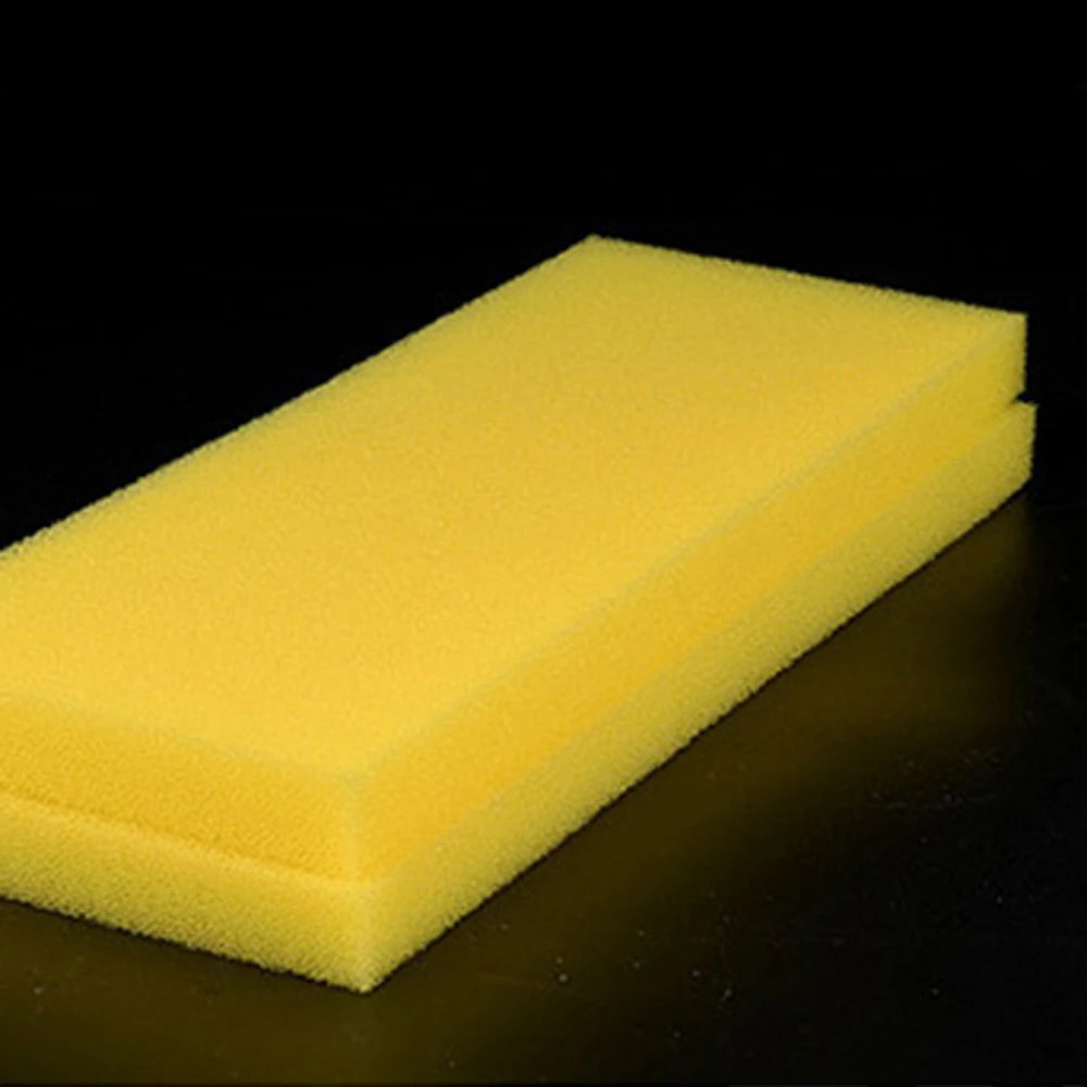 2PCS Fish Tank Filter Cotton Black Thickened Biochemical Cotton Water Rattan Cotton Turtle Tank Filter Material Filter Sponge