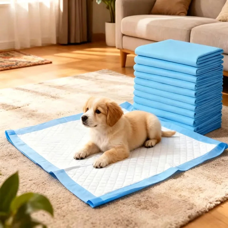 5/10 Pièces Alèses pour Animaux Super Absorbantes Jetables pour Véhicules, Camping, Nettoyage Domestique, Voyages