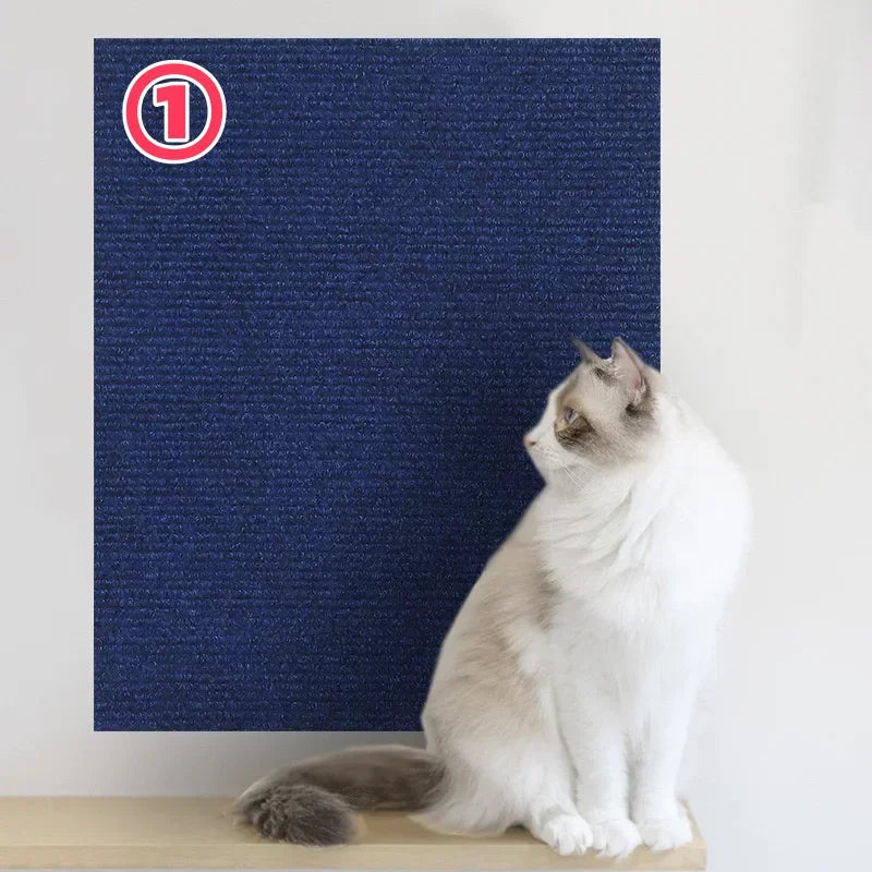Tabla rascadora autoadhesiva recortable para gatos, protección de sofá para pared, antiarañazos para gatos, bricolaje, rascador para gatos, sofá, patas afiladas