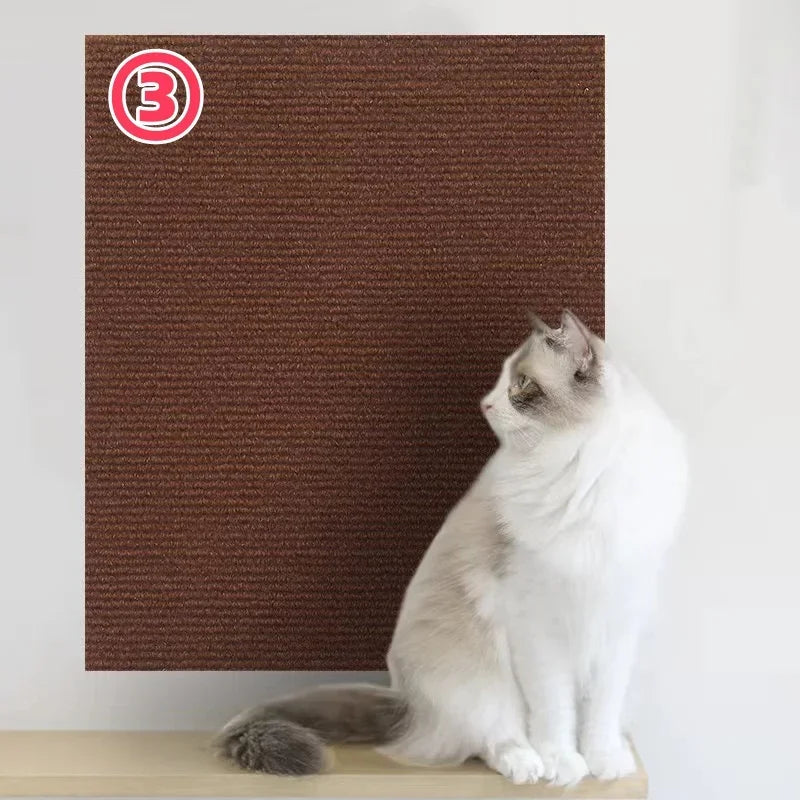 Tabla rascadora autoadhesiva recortable para gatos, protección de sofá para pared, antiarañazos para gatos, bricolaje, rascador para gatos, sofá, patas afiladas