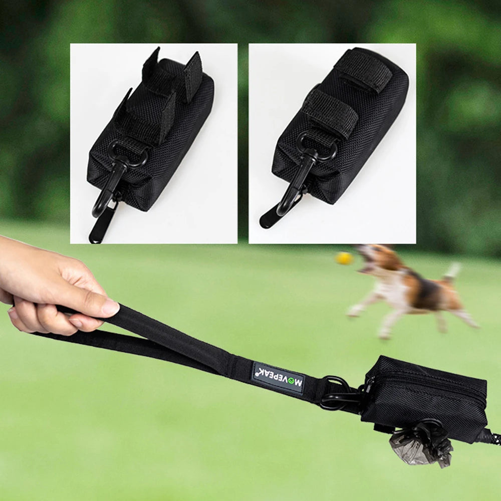 1PC Pet Waste Bag Dispenser Dog Poop Bags Storage Bag Pet Supplies Doggie Poo Bag Holder for Clean up