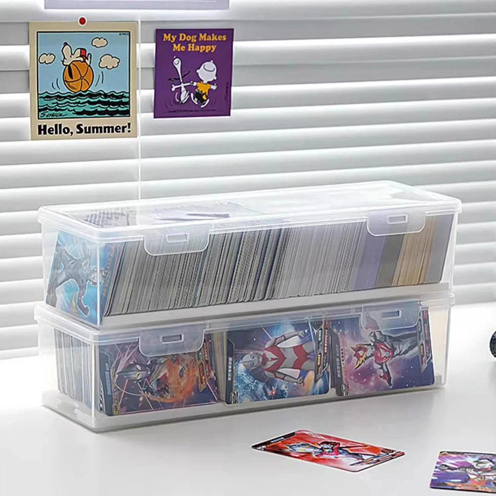 1PC Card Box Game Card Card Storage Box Portable Board Game Plastic Box Organizer Box