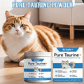 Poudre de Taurine pour Chats Formule Douce Soutient le Cœur, la Vue et la Santé Générale Complément de Soin Quotidien Pour le Confort et le Bien-Être