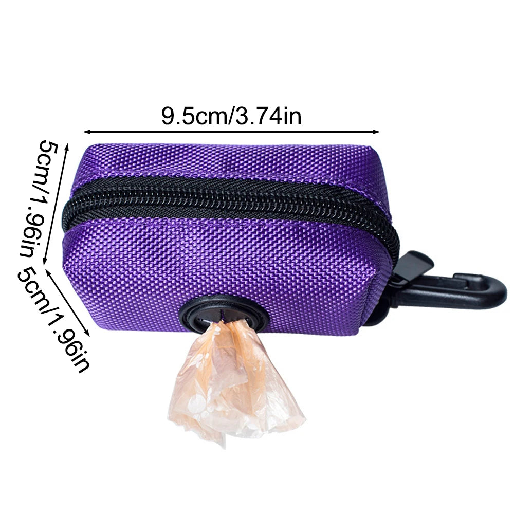 1PC Pet Waste Bag Dispenser Dog Poop Bags Storage Bag Pet Supplies Doggie Poo Bag Holder for Clean up