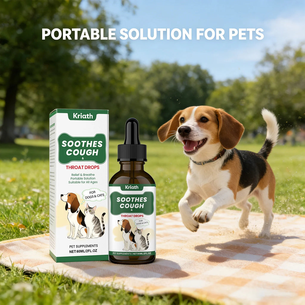 Pets Herbal Liquide Nutritionnel Hydratant Gorge Apaisant Gorge Aide Respiratoire Aide à la Digestion Soins pour Chiens Compléments