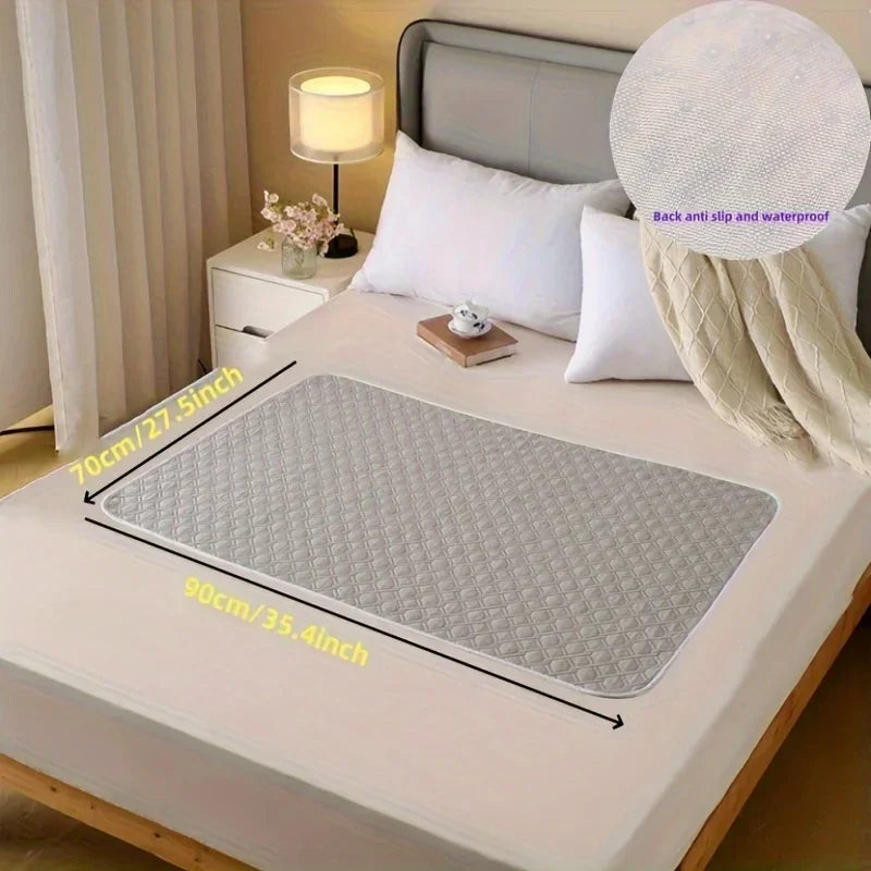 Alèses lavables pour l'incontinence (personnes âgées et animaux) – Tapis de protection de lit imperméables, idéaux pour les menstruations et l'usage domestique, plusieurs tailles
