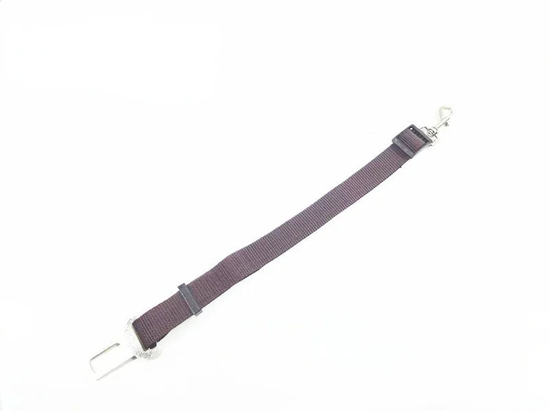 Ceinture de sécurité réglable pour chien et chat, attache de sécurité pour animal de compagnie, laisse et clip de traction, colliers et accessoires pour chien.