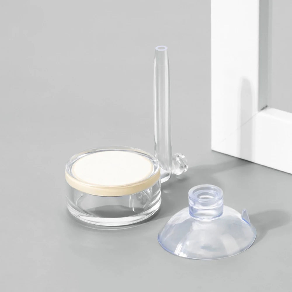 1PC Diffuser for Aquarium Plants, Clear CO2 Atomizer Aquarium CO2 Diffuser with Suction Cup