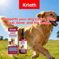 Gouttes nutritionnelles de collagène pour chien Articulations Peau Os Hanches Soutien immunitaire Complément vitalité Immunité Soin corporel canin intégral