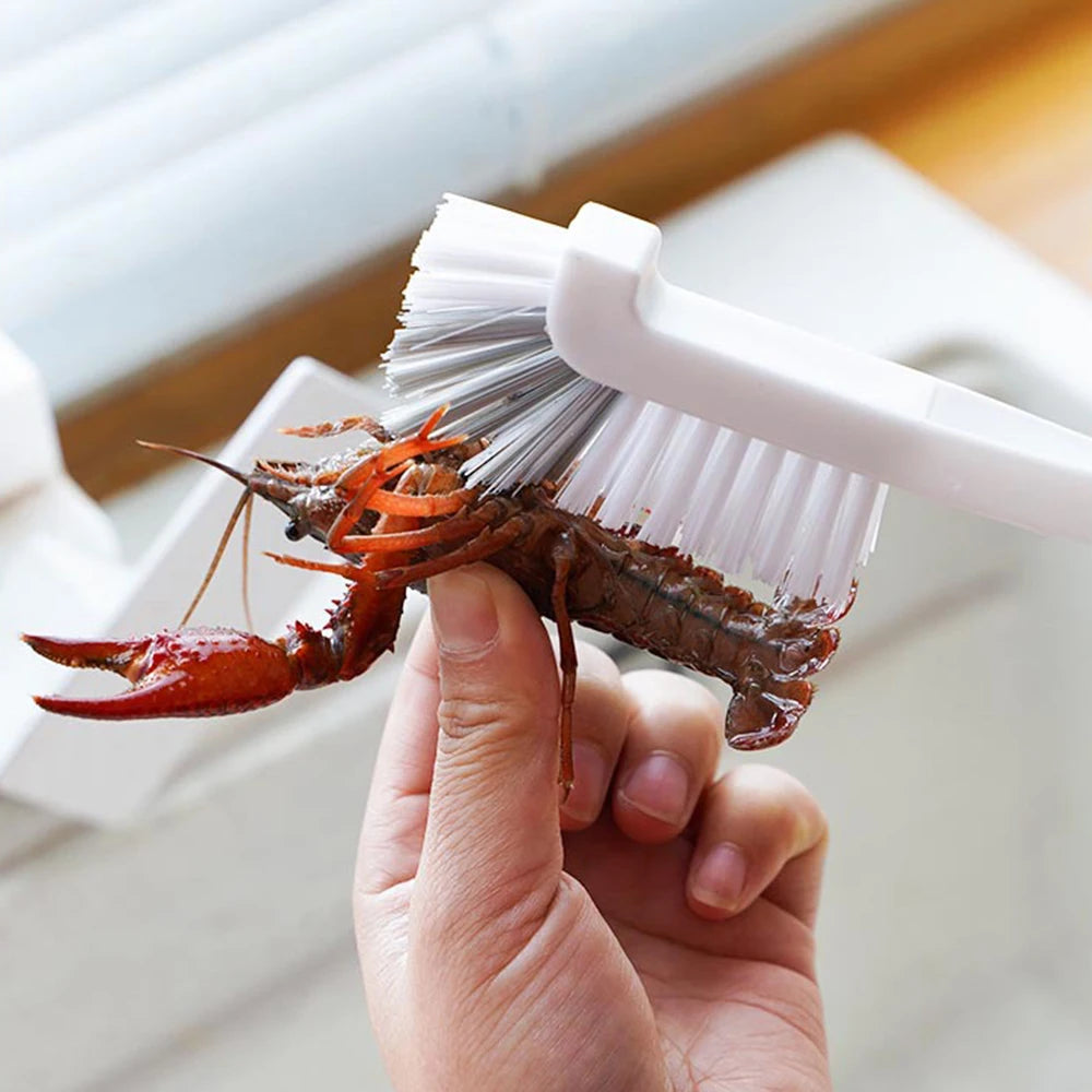 1PC Japanese Wash Crayfish Brush Abalone Cleaning Brush Cup Brush Kitchen Juicer Plastic Soy Milk Machine Brush