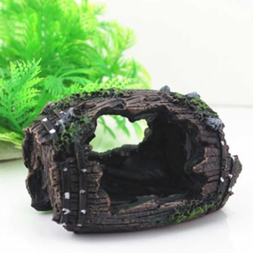 1PC Aquarium landscaping accessories fish tank escape house resin decoration