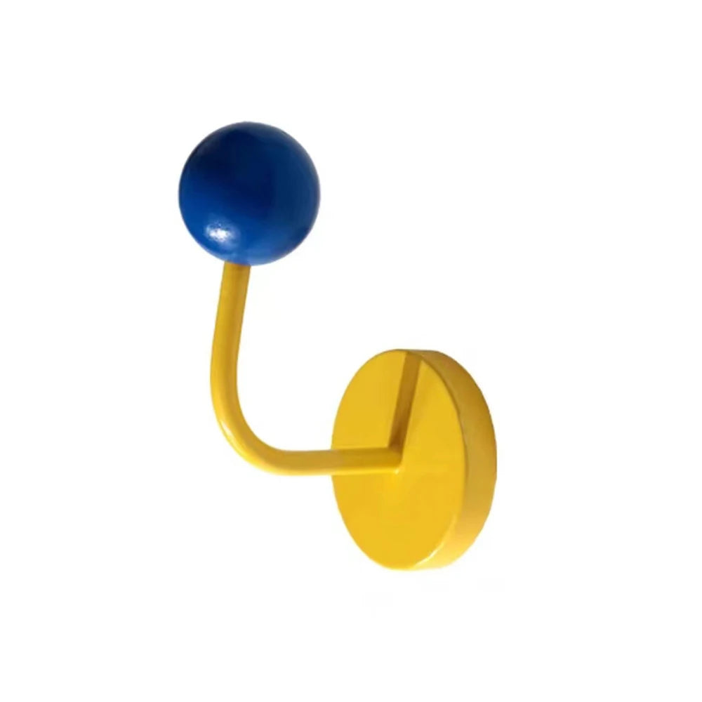 1PC Color Creative Magnetic Hook No Punch Magnetic Hook Kitchen Bathroom Door Refrigerator Strong Traceless Decoration